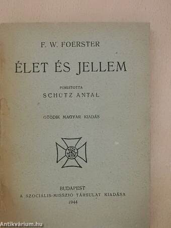 Élet és jellem