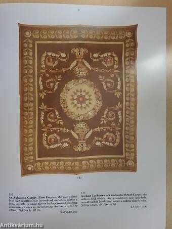 Sotheby's - European and Oriental Rugs, Carpets and Textiles