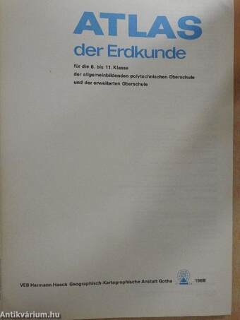 Atlas der Erdkunde