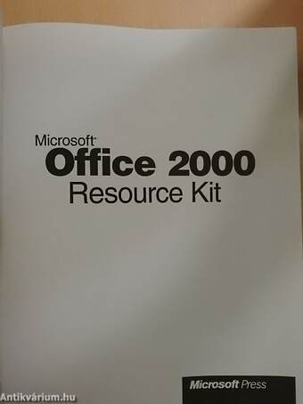 Microsoft Office 2000 Resource Kit