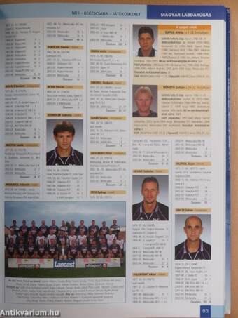 Futballévkönyv 2004