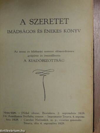 A szeretet