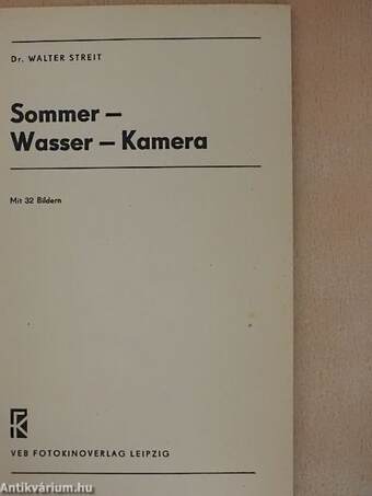 Sommer-Wasser-Kamera