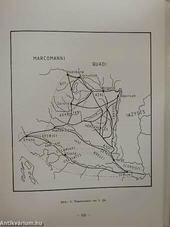 Die Verwaltung Pannoniens in der Römerzeit I-IV.