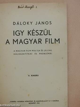 Igy készül a magyar film