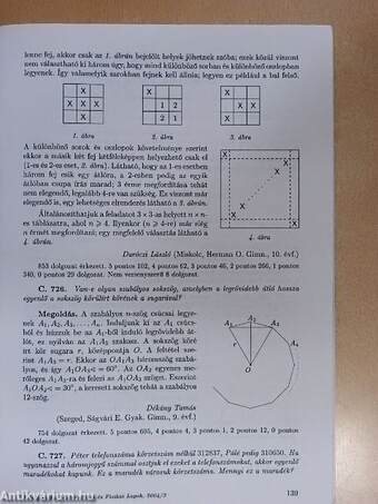 Középiskolai Matematikai és Fizikai Lapok 2004. március