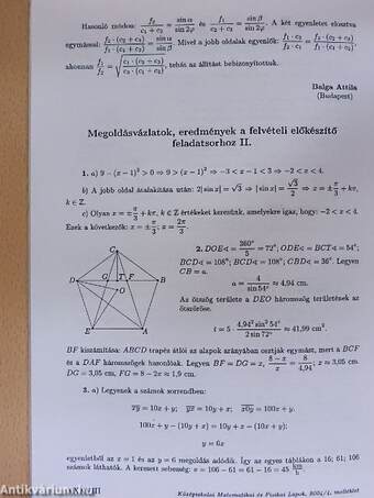 Középiskolai matematikai és fizikai lapok 2004/4.