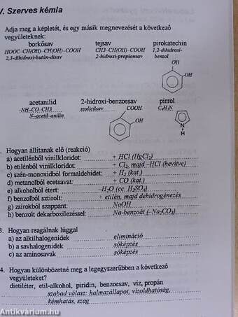 Középiskolai kémiai lapok 1995. június