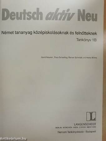 Deutsch aktiv Neu 1B - Lehrbuch
