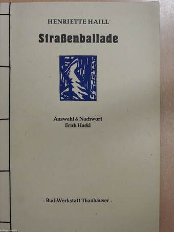 Straßenballade (aláírt példány)