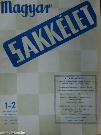 Magyar Sakkélet 1957-58. január-december/Magyar Sakkélet 1957. rendkívüli kettős szám