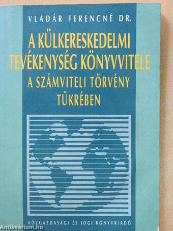 A külkereskedelmi tevékenység könyvvitele