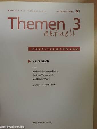 Themen aktuell 3 - Kursbuch