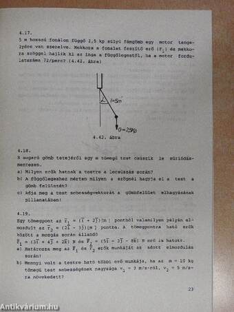 Fizika - Mechanika Példatár