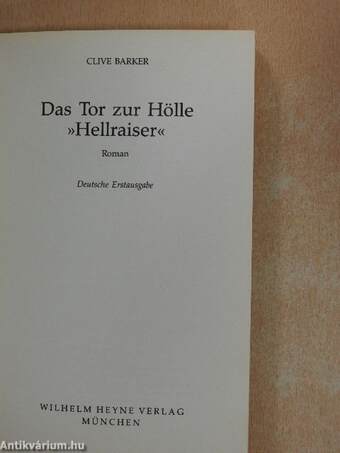 Das Tor zur Hölle »Hellraiser«