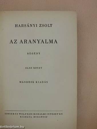 Az aranyalma I-II.