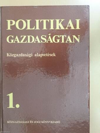 Politikai gazdaságtan 1-4. (dedikált példány)