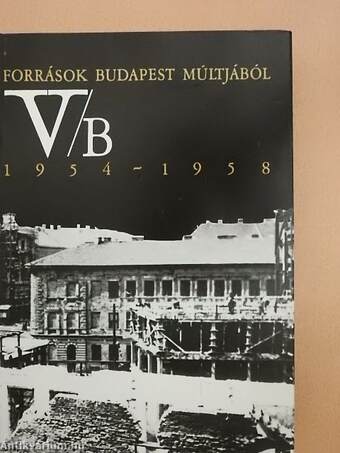 Források Budapest múltjából V/B