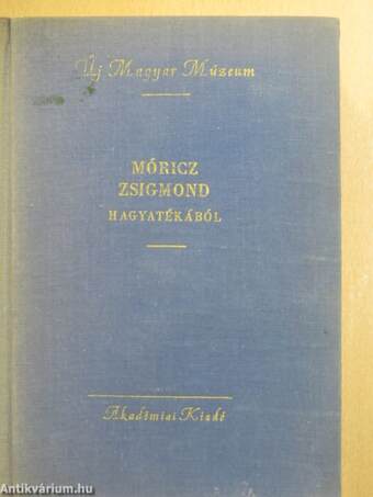 Móricz Zsigmond hagyatékából