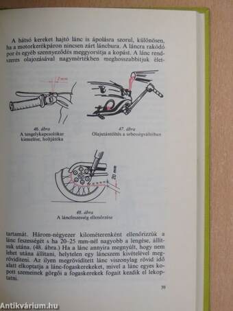 Motorkerékpárosok vizsgakönyve