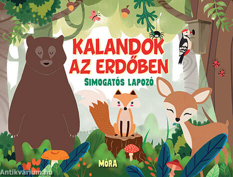 Kalandok az erdőben - simogatós lapozó