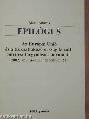 Epilógus