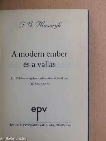 A modern ember és a vallás