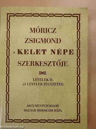 Móricz Zsigmond, a Kelet Népe szerkesztője