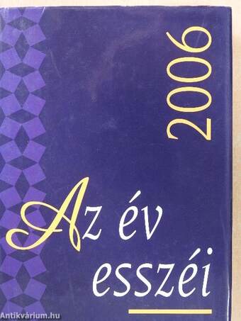 Az év esszéi 2006