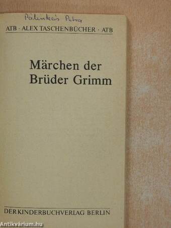 Märchen der Brüder Grimm