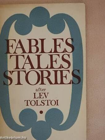 Fables, Tales and Stories