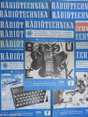 Rádiótechnika 1985. január-december