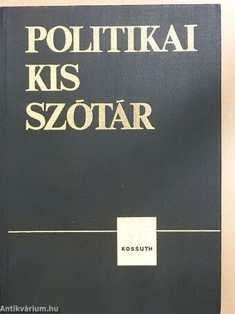 Politikai kisszótár