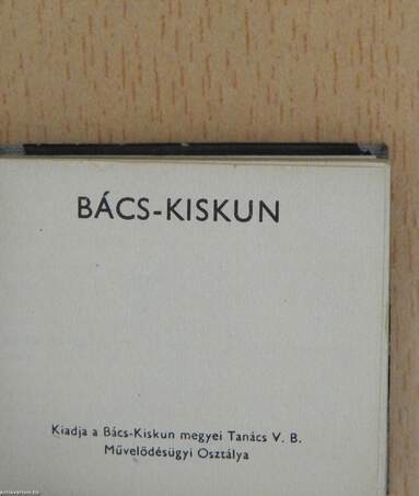 Bács-Kiskun (minikönyv)