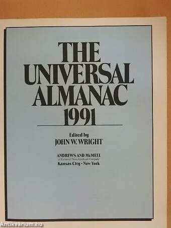 The Universal Almanac 1991