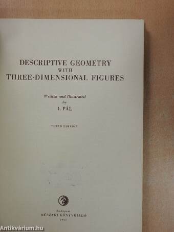 Descriptive Geometry with Three-Dimensional Figures