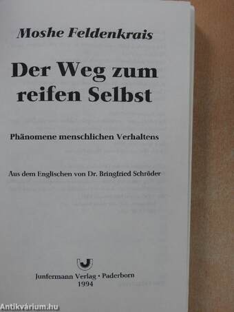 Der Weg zum reifen Selbst