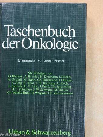 Taschenbuch der Onkologie