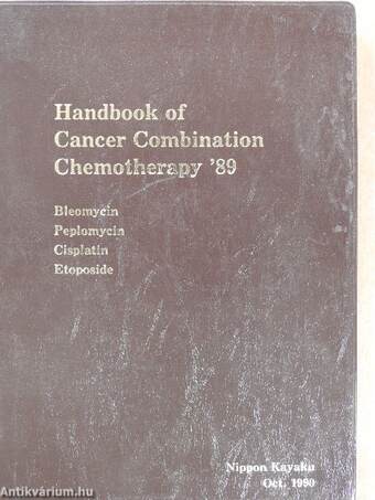 Handbook of Cancer Combination Chemotherapy '89