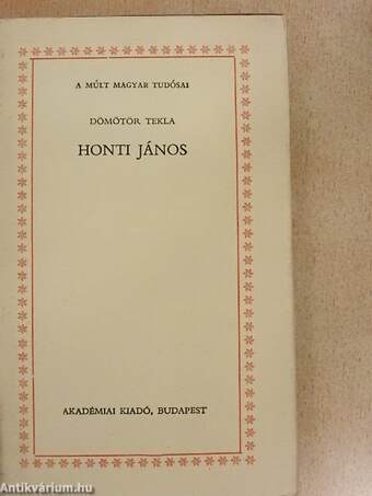 Honti János