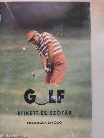 Golf etikett és szótár