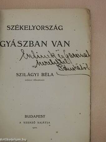 Székelyország gyászban van