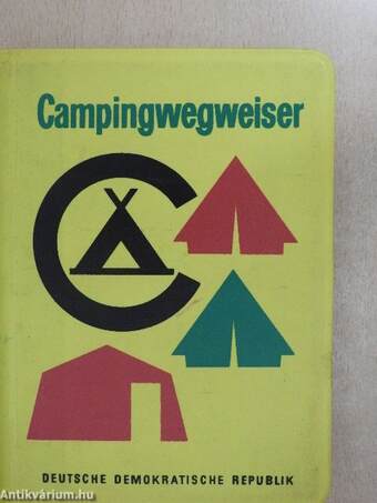 Campingwegweiser der Deutschen Demokratischen Republik