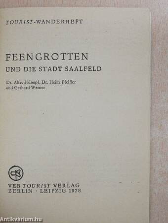 Feengrotten und die Stadt Saalfeld