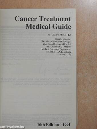 Cancer Treatment Medical Guide