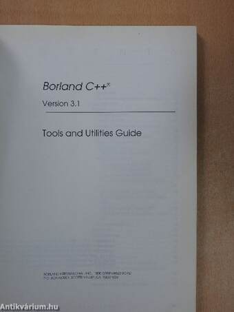 Borland C++ - Version 3.1