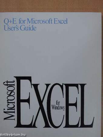 Microsoft Excel for Windows