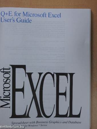 Microsoft Excel for Windows