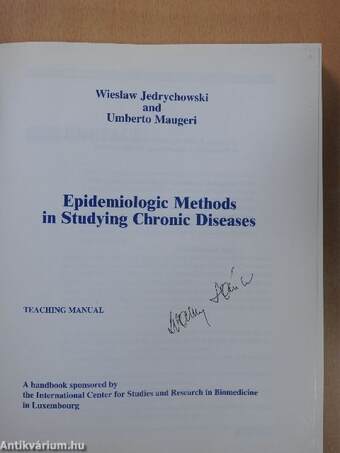 Epidemiologic Methods in Studying Chronic Diseases