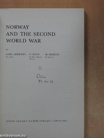 Norway and the Second World War